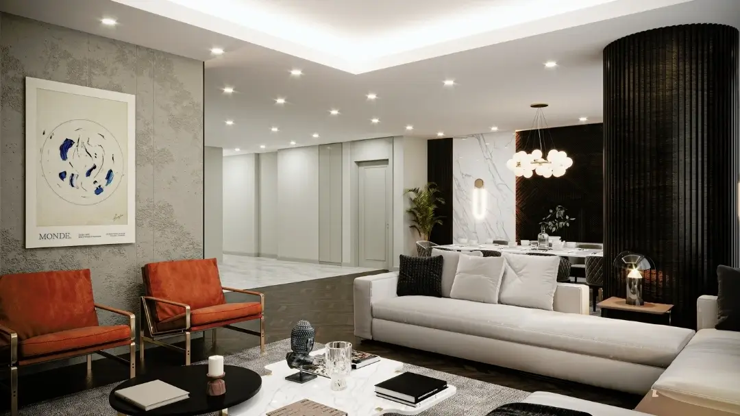 Çankaya İşçi Blokları Mahallesi Konut İç Mimari Tasarım Firması